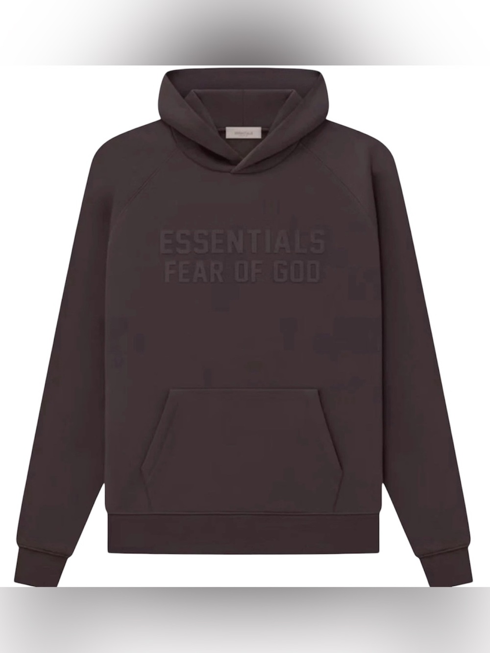 Fear of God ESSENTIALS Plum Hoodie FW22 Medium NWT